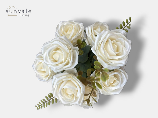 9-Head Autumn Grace Shrub Rose Bush Bouquet wholesale product image