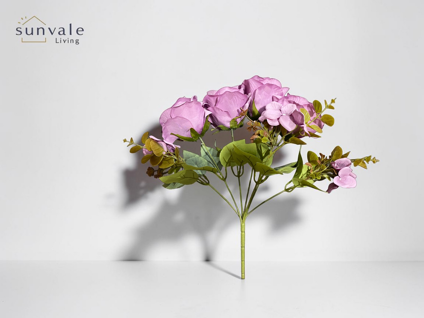7-Head Antique Shrub Rose Bush Bouquet wholesale product image