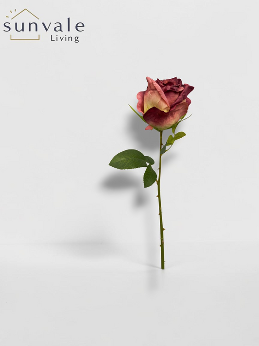 Single-Head Antique Burnt-Edge Rose wholesale product image