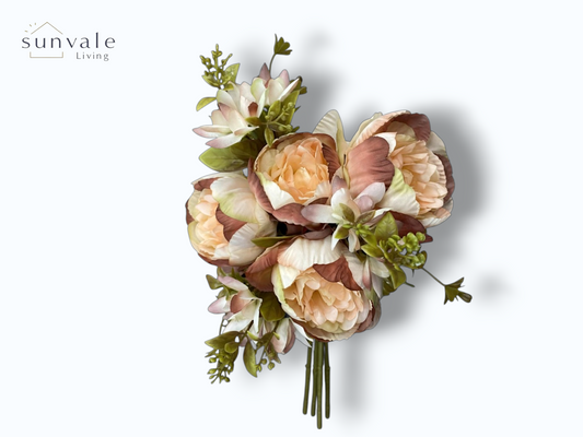 Autumn Breeze Heritage Peony Bouquet wholesale product image