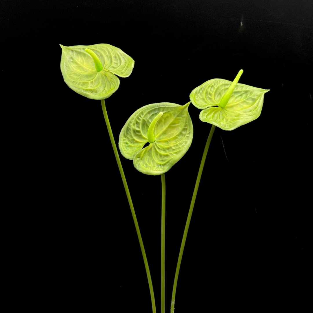 Artificial Anthurium Stem in Light Green