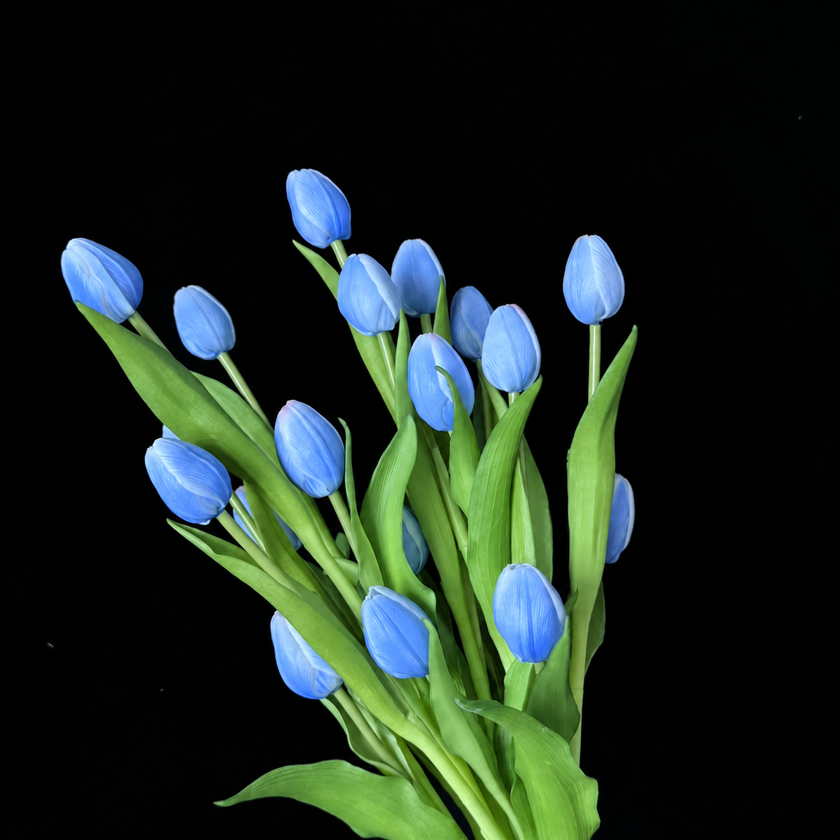 Artificial Tulip Stem in Blue