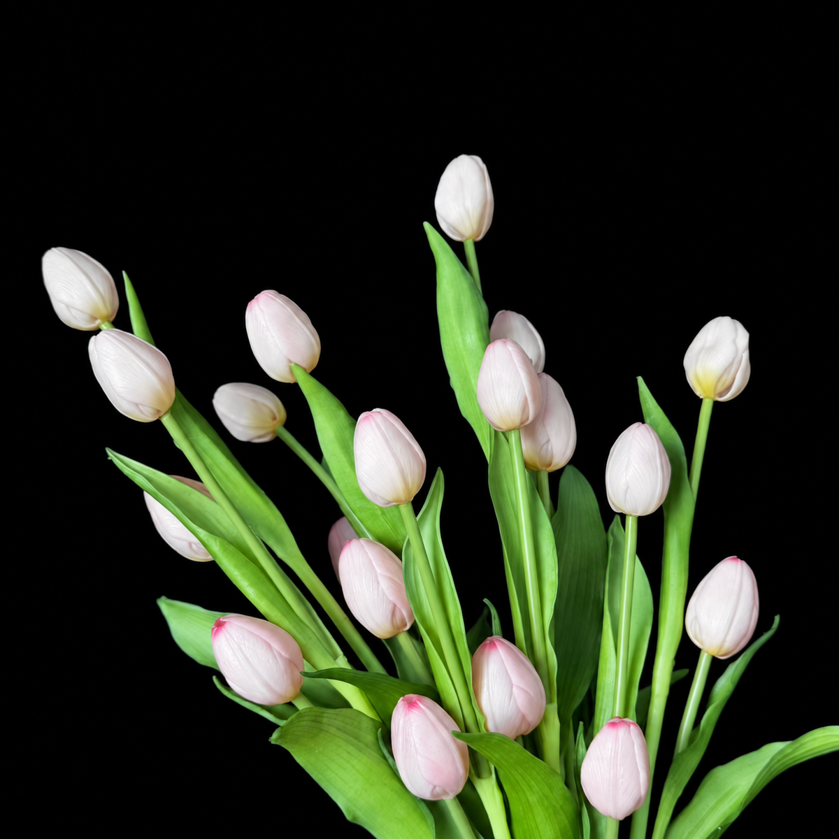 Artificial Tulip Stem in Blush Pink