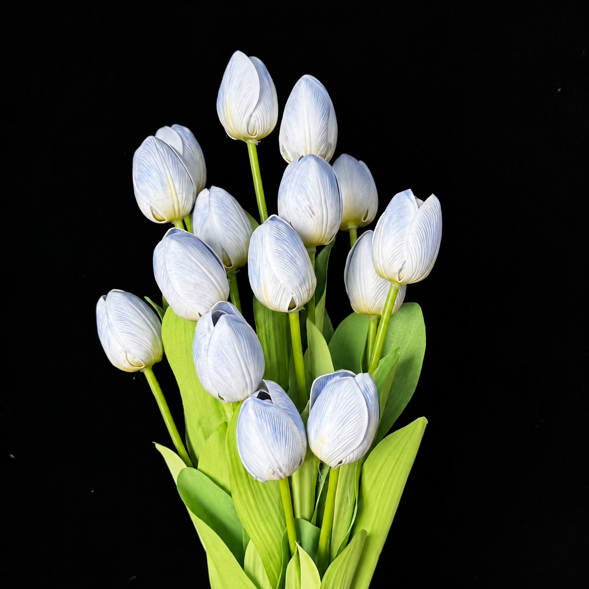 Artificial Tulip Stem in Pale Blue