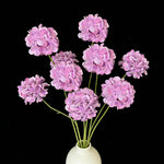 Artificial Double-Head Hydrangea Stem in Lavender